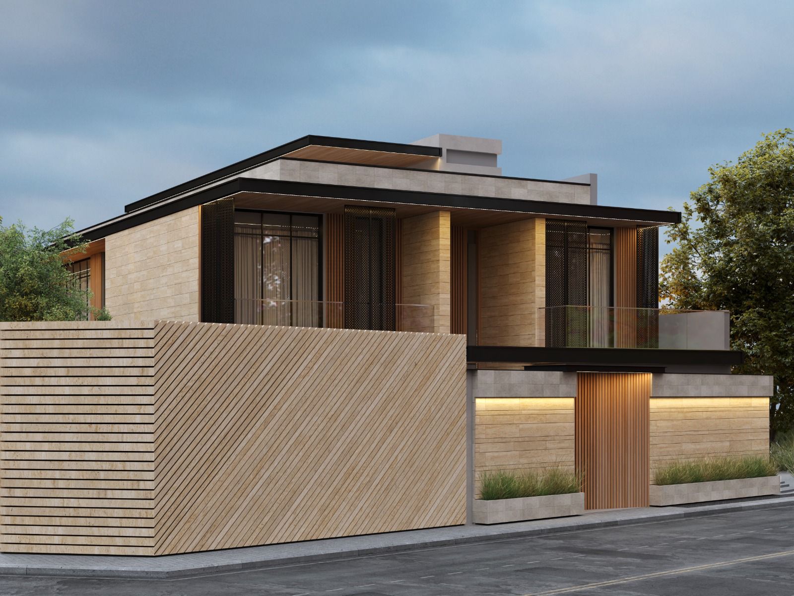 تصميم فيلا سكنية – حي البديعة